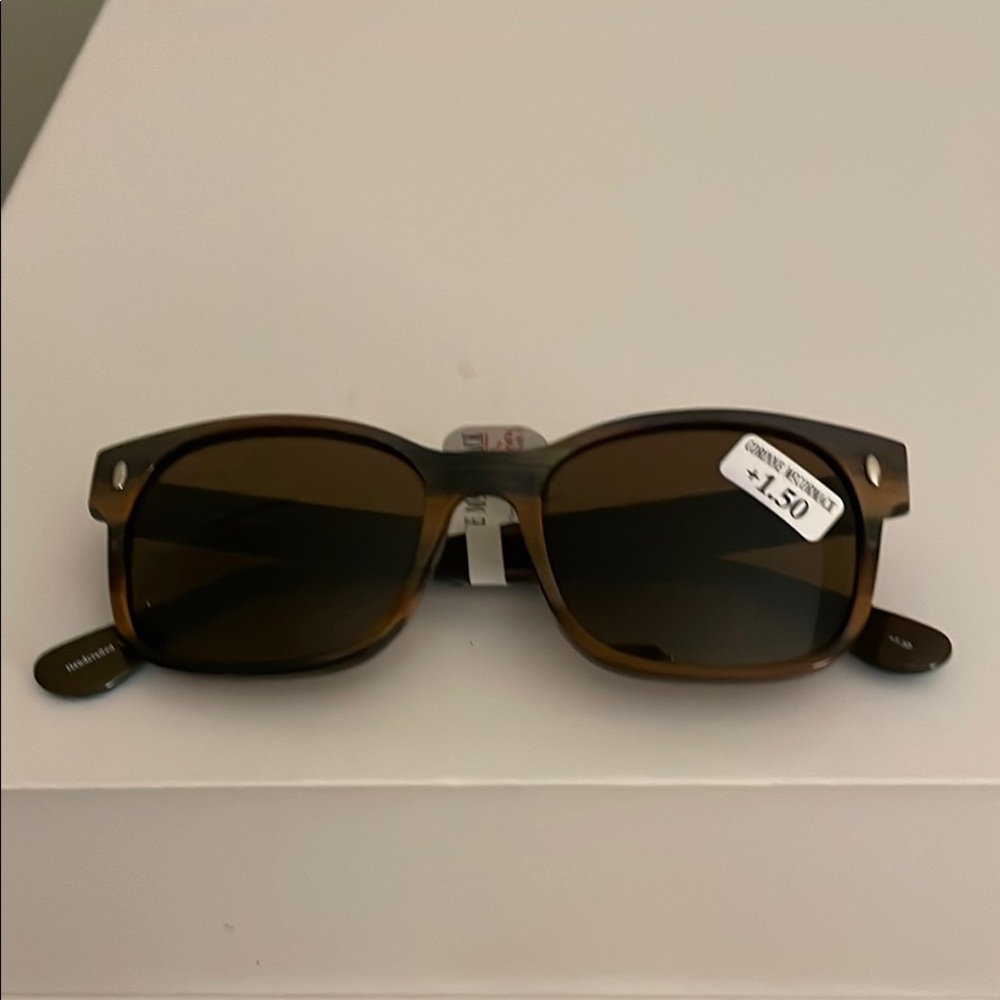 Corinne McCormack Womens Whitney Black Bifocal SunReaders Sunglasses #1 +1.50